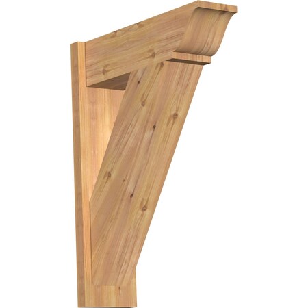 Ekena Millwork Traditional Smooth Traditional Outlooker, Western Red Cedar, 7 1/2"W x 24"D x 32"H OUT08X24X32TRA01SWR